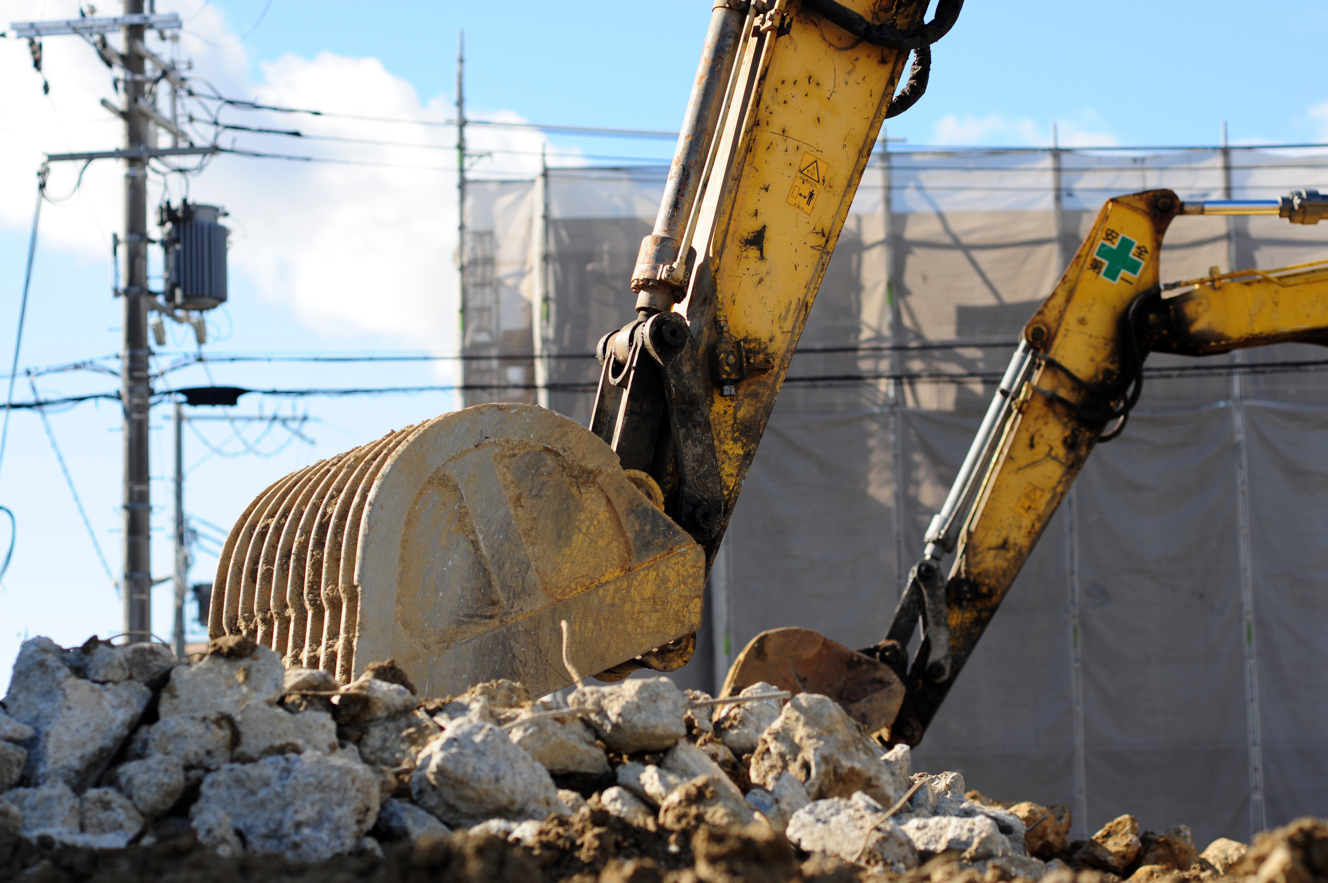 Power shovel Backhoe-4